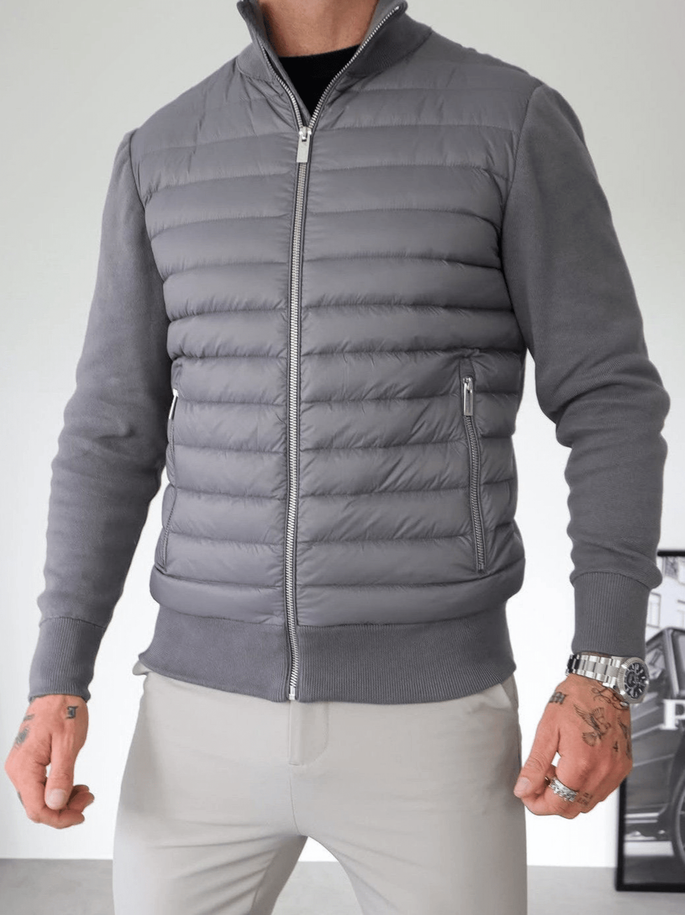 VELINO | Veste Hybride Unisexe Chaude et Tendance pour l'Hiver