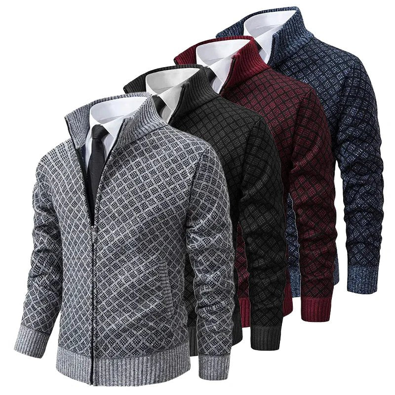 Victor | Cardigan Zippé Élégant pour Homme
