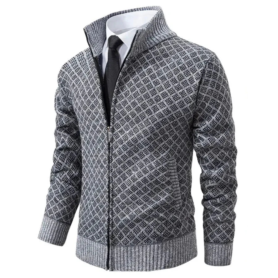 Victor | Cardigan Zippé Élégant pour Homme