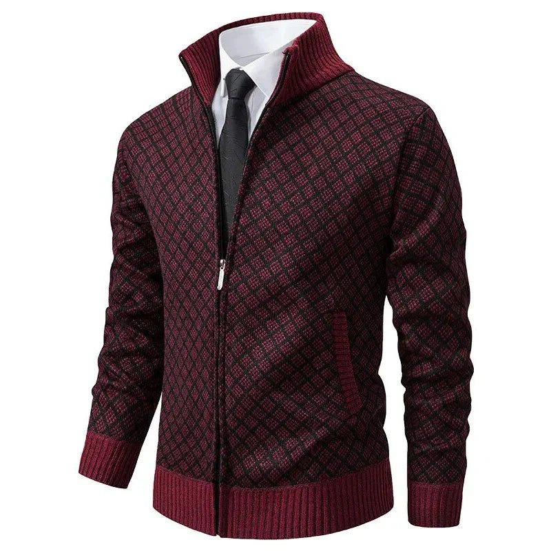 Victor | Cardigan Zippé Élégant pour Homme