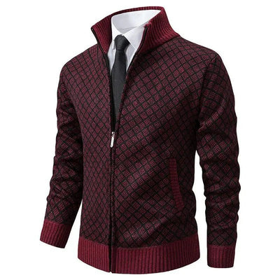 Victor | Cardigan Zippé Élégant pour Homme
