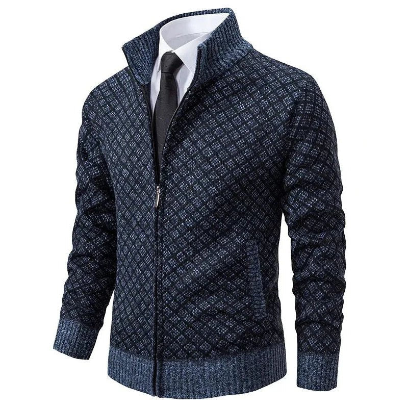 Victor | Cardigan Zippé Élégant pour Homme