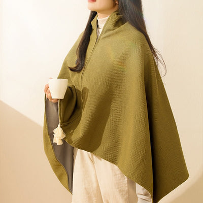 Warmy | Chale Chauffant 2-en-1, Confort et Douceur Instantanés